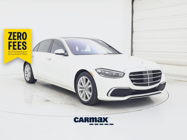 White 2021 Mercedes-Benz S-Class S 500 Sedan 4MATIC Sedan All-Wheel Drive Automatic