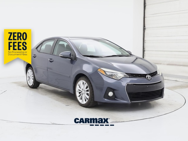 Gray 2015 Toyota Corolla Sedan Front-Wheel Drive Automatic