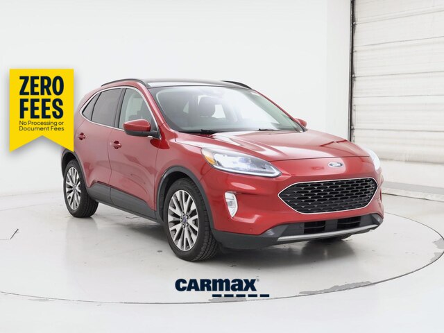 Red 2021 Ford Escape Hybrid SUV / Crossover Front-Wheel Drive Automatic