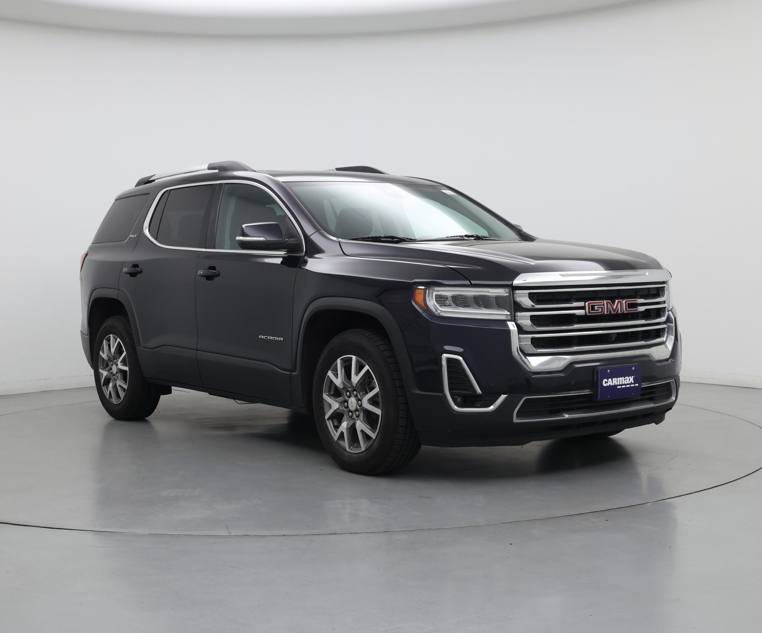 Blue 2021 GMC Acadia SUV / Crossover Four-Wheel Drive Automatic