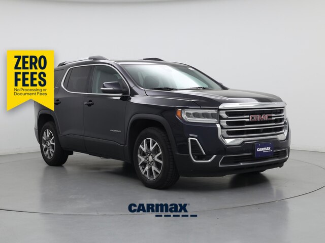 Blue 2021 GMC Acadia SUV / Crossover Four-Wheel Drive Automatic
