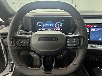 Steering Wheel & Instrument Cluster (On)