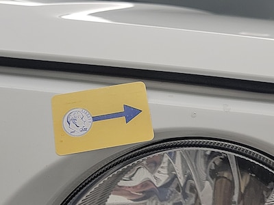 Bumper Front Cosmetic Imperfection