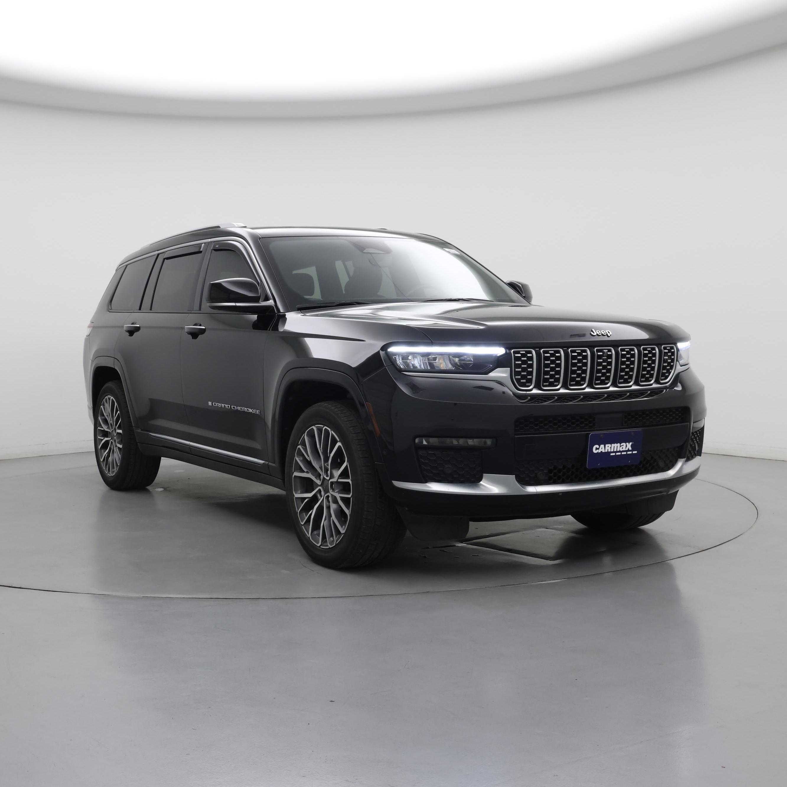 Black 2021 Jeep Grand Cherokee L SUV / Crossover Four-Wheel Drive Automatic