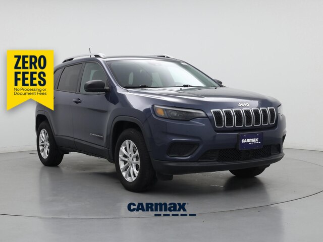 Blue 2021 Jeep Cherokee SUV / Crossover Four-Wheel Drive Automatic