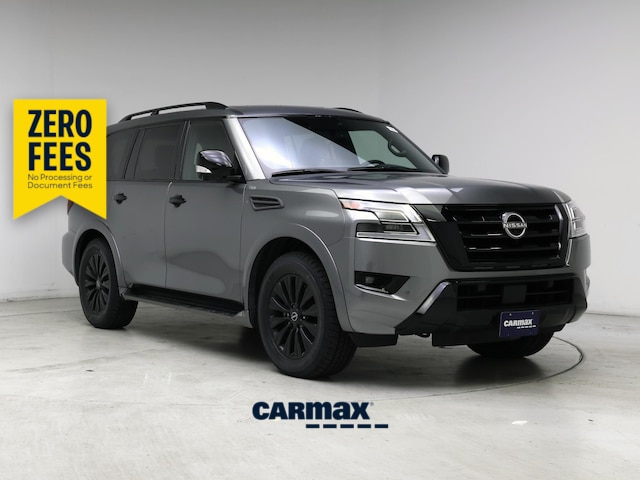 Silver 2024 Nissan Armada SL 4WD SUV / Crossover Four-Wheel Drive Automatic