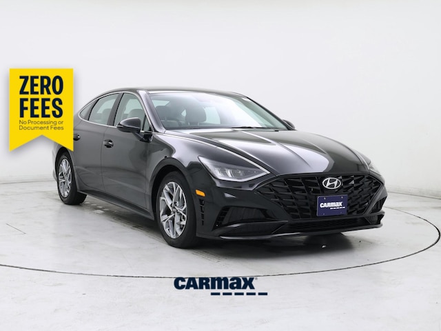 Black 2023 Hyundai Sonata SEL FWD Sedan Front-Wheel Drive Automatic