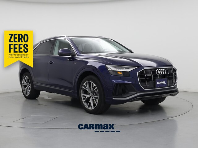Blue 2021 Audi Q8 SUV / Crossover All-Wheel Drive Automatic