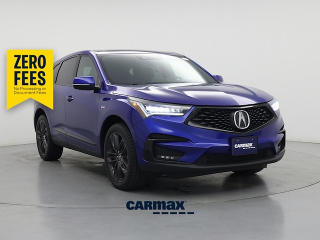 Blue 2019 Acura RDX SH-AWD with A-Spec Package SUV / Crossover All-Wheel Drive Automatic