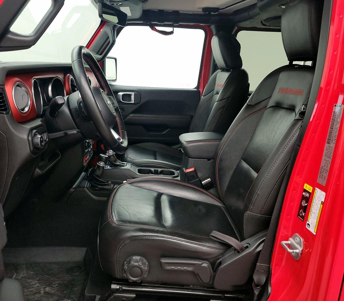 Front Driver Compartment