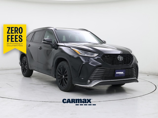 Black 2025 Toyota Highlander SUV / Crossover All-Wheel Drive Automatic