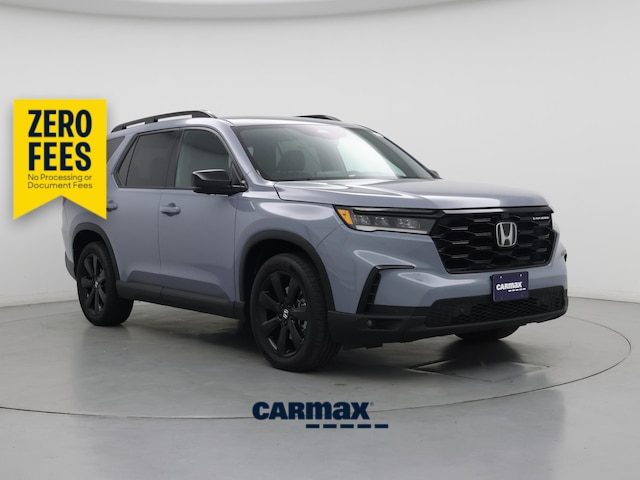 Blue 2025 Honda Pilot Black Edition AWD SUV / Crossover All-Wheel Drive Automatic