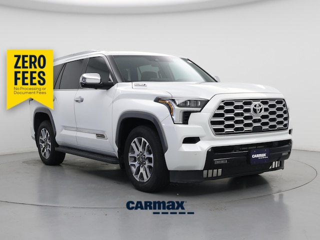 White 2025 Toyota Sequoia SUV / Crossover Four-Wheel Drive Automatic