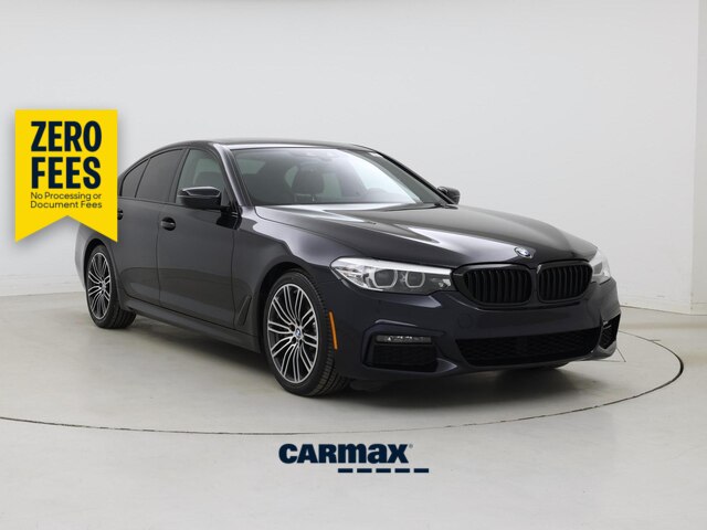 Blue 2019 BMW 5 Series Sedan All-Wheel Drive Automatic