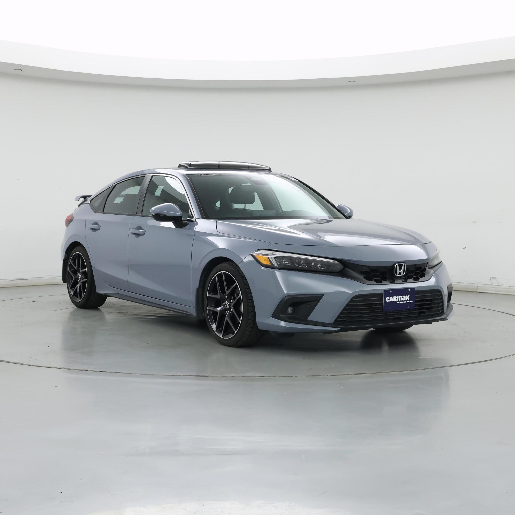 Gray 2024 Honda Civic Hatchback Hatchback Front-Wheel Drive Automatic