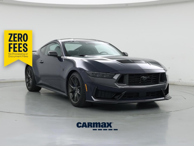 Blue 2025 Ford Mustang Dark Horse Fastback RWD Coupe Rear-Wheel Drive Automatic