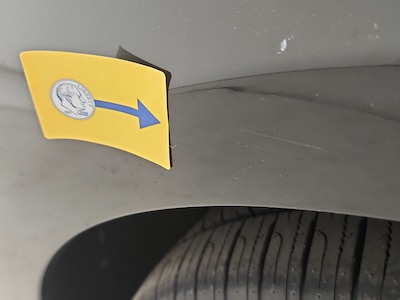 Fender Passenger Side Cosmetic Imperfection