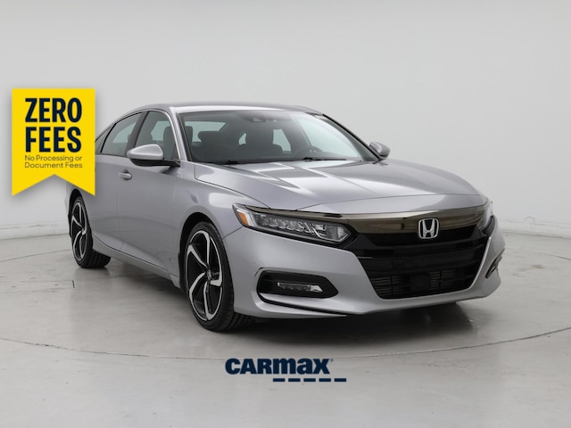 Silver 2020 Honda Accord 1.5T Sport FWD Sedan Front-Wheel Drive Automatic