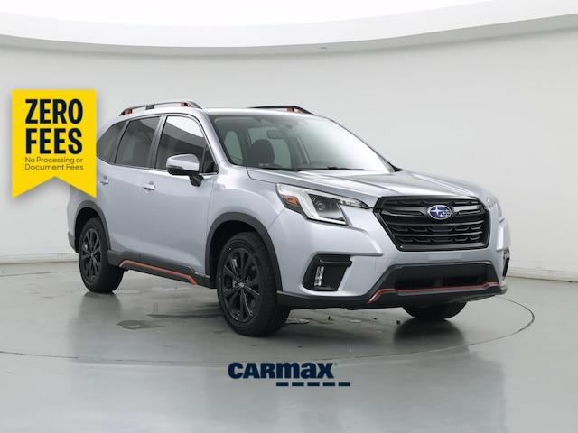 Silver 2023 Subaru Forester Sport Crossover AWD SUV / Crossover All-Wheel Drive Automatic