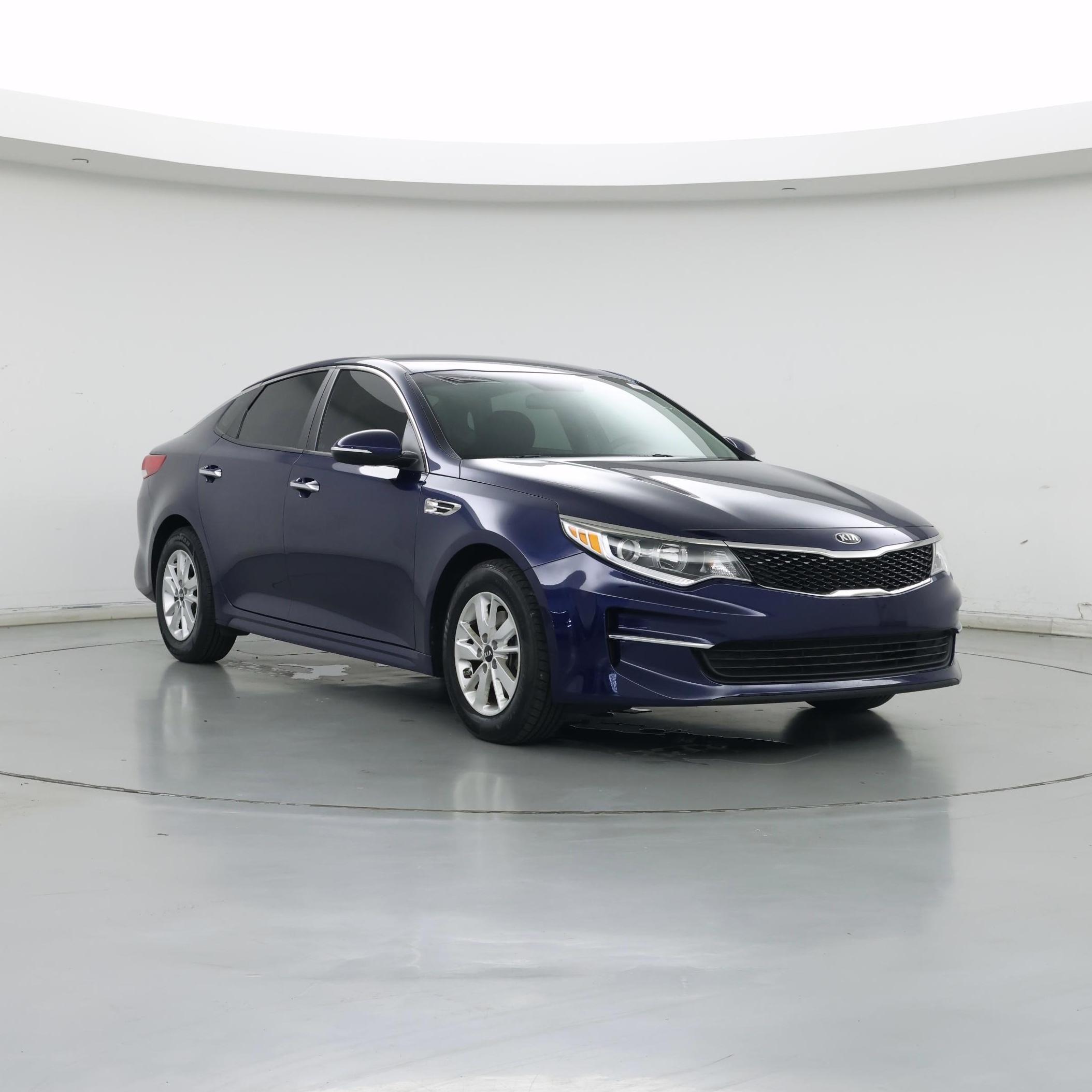 Blue 2018 Kia Optima Sedan Front-Wheel Drive Automatic