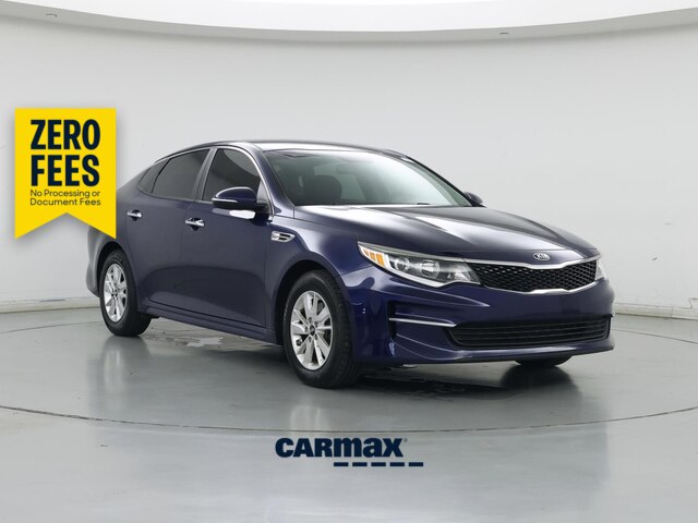 Blue 2018 Kia Optima Sedan Front-Wheel Drive Automatic