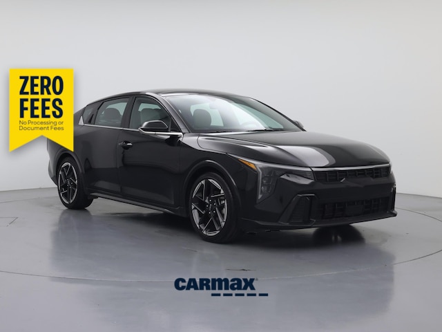 Black 2025 Kia K4 GT-Line FWD Sedan Front-Wheel Drive Automatic