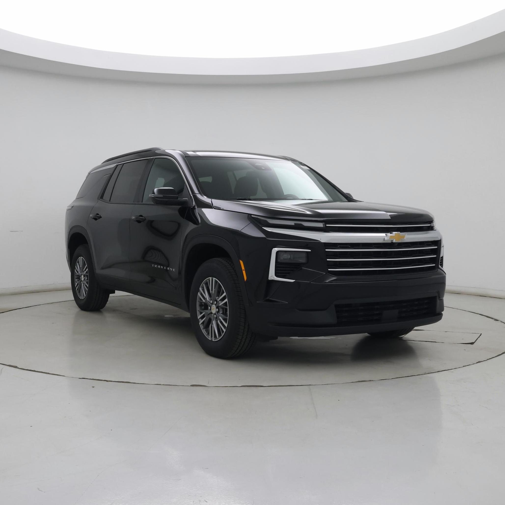 Black 2025 Chevrolet Traverse LT FWD SUV / Crossover Front-Wheel Drive Automatic