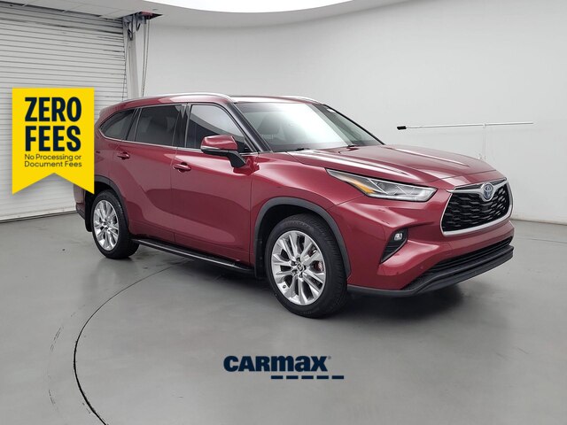 Red 2023 Toyota Highlander Hybrid Limited AWD SUV / Crossover All-Wheel Drive Automatic