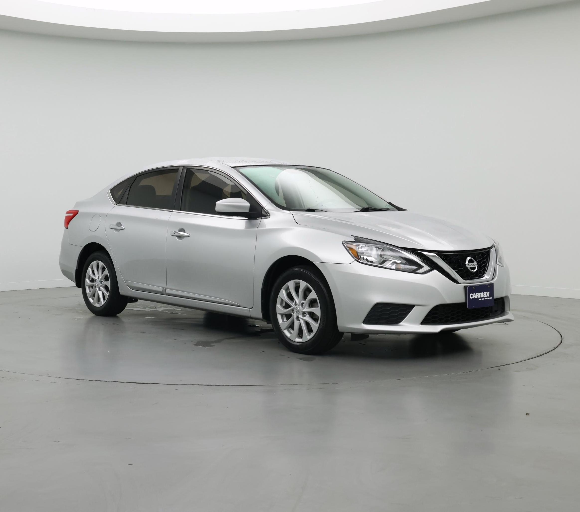 Silver 2019 Nissan Sentra Sedan Front-Wheel Drive Automatic