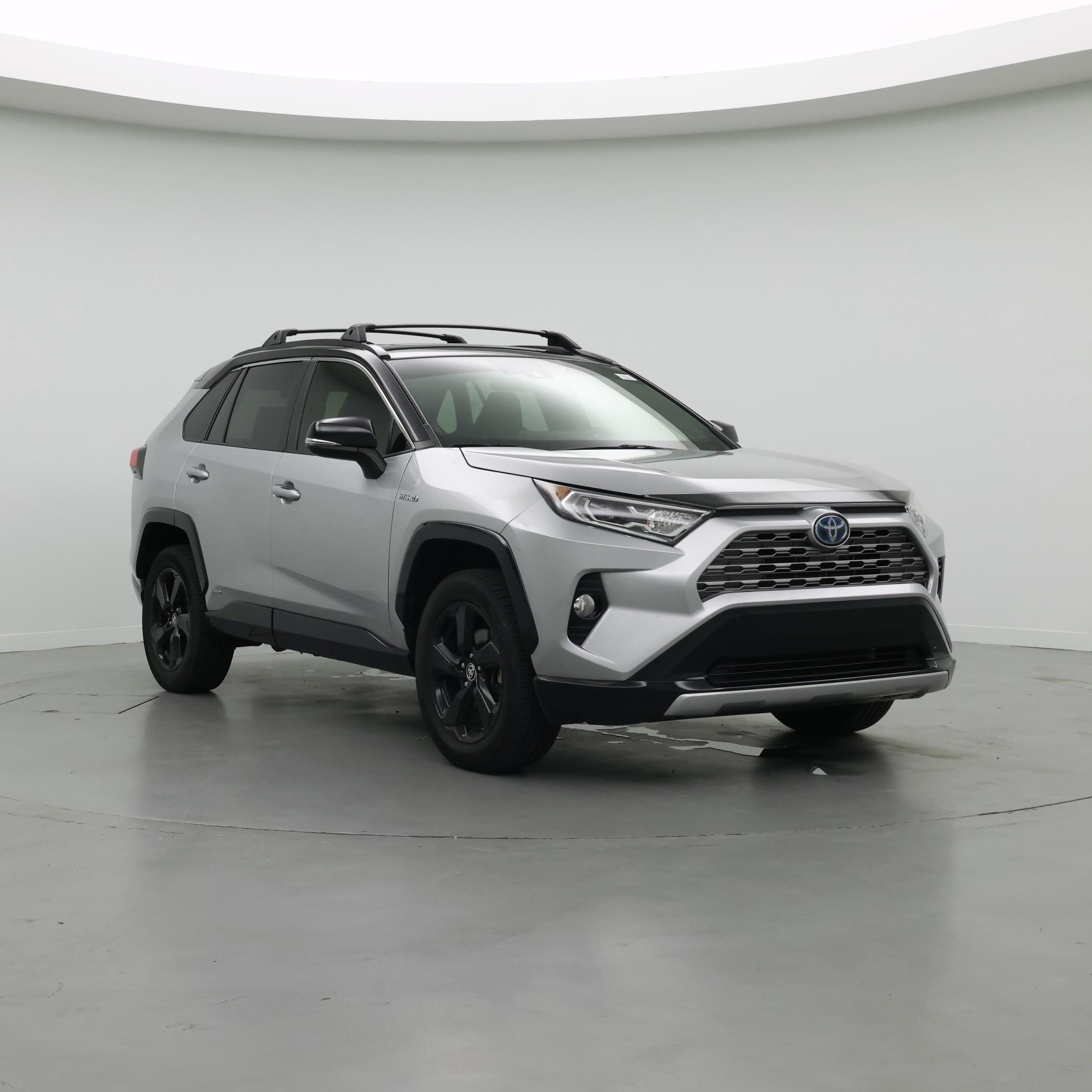 Silver 2020 Toyota RAV4 Hybrid SUV / Crossover All-Wheel Drive Automatic