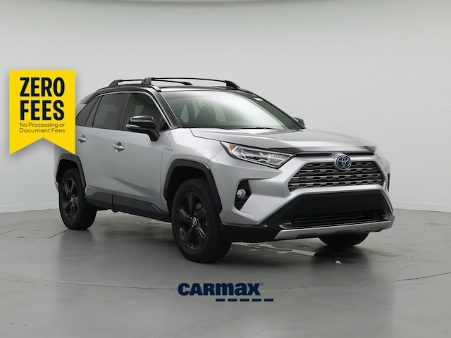 Silver 2020 Toyota RAV4 Hybrid SUV / Crossover All-Wheel Drive Automatic
