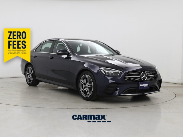 Blue 2022 Mercedes-Benz E-Class Sedan All-Wheel Drive Automatic