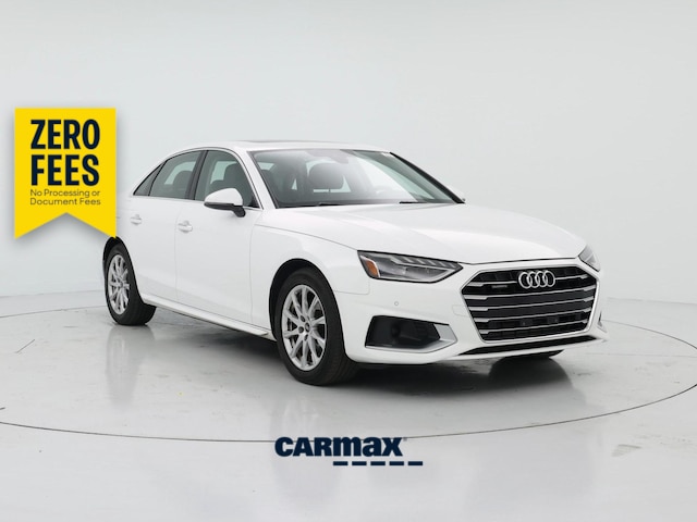 White 2023 Audi A4 Sedan All-Wheel Drive Automatic