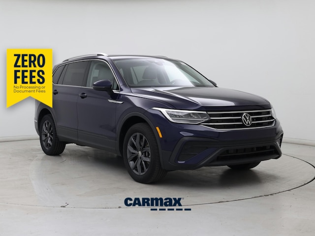 Blue 2022 Volkswagen Tiguan SUV / Crossover All-Wheel Drive Automatic