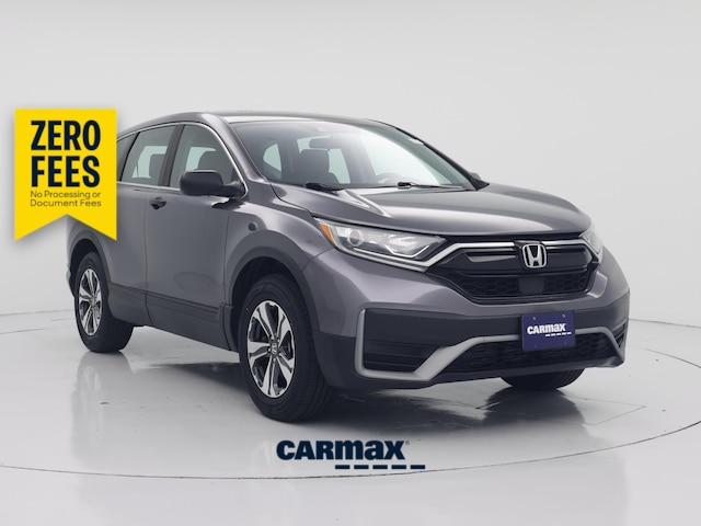 Gray 2021 Honda CR-V LX AWD SUV / Crossover All-Wheel Drive Automatic