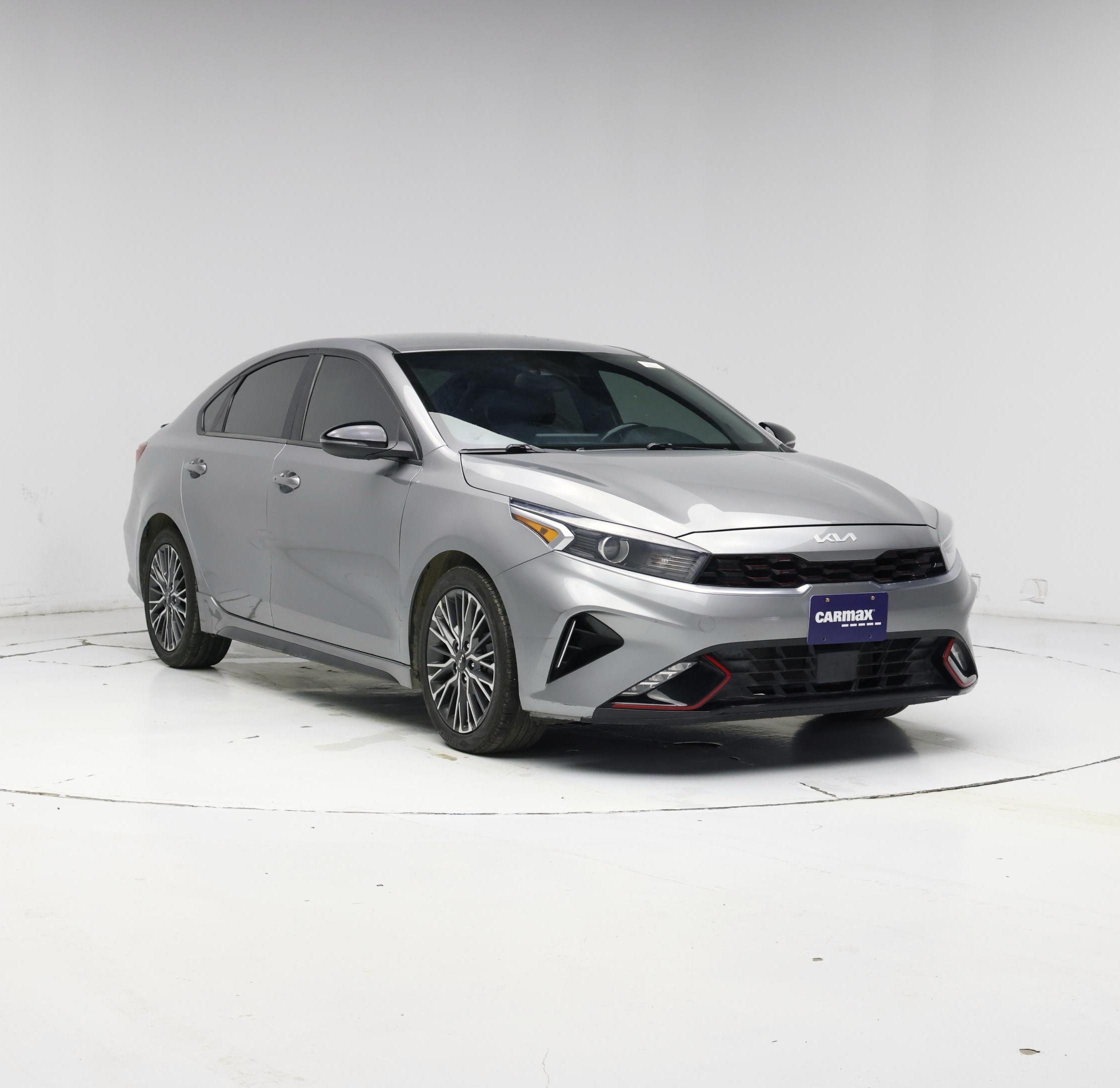 Silver 2022 Kia Forte GT-Line FWD Sedan Front-Wheel Drive Automatic