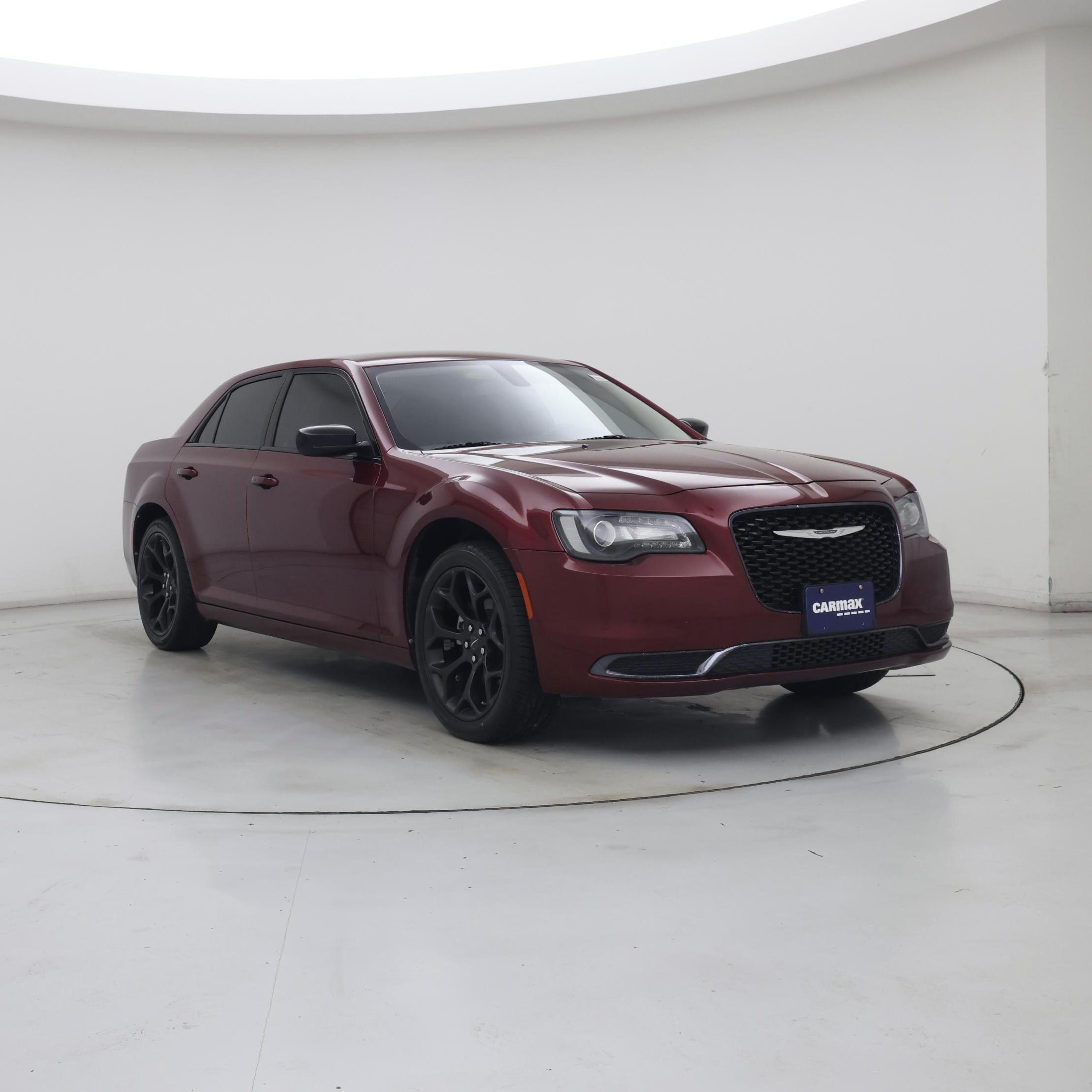 Red (Burgundy) 2019 Chrysler 300 Sedan Rear-Wheel Drive Automatic