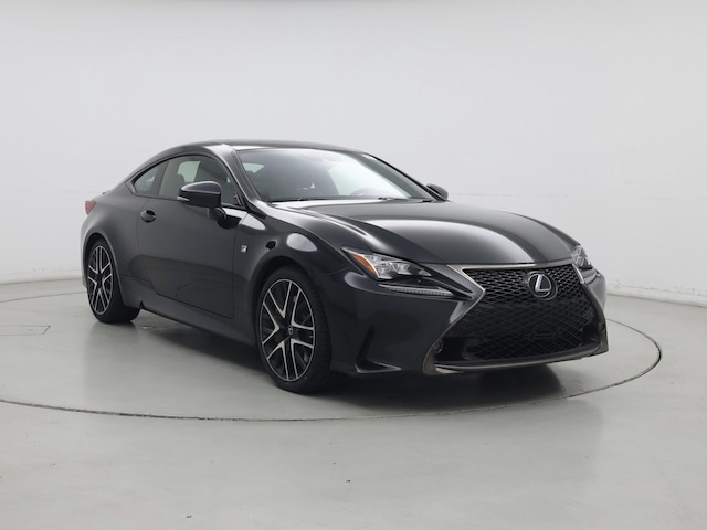 Black 2018 Lexus RC 350 RWD Coupe Rear-Wheel Drive Automatic