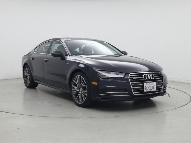 Blue 2018 Audi A7 3.0T quattro Premium Plus AWD Sedan All-Wheel Drive Automatic