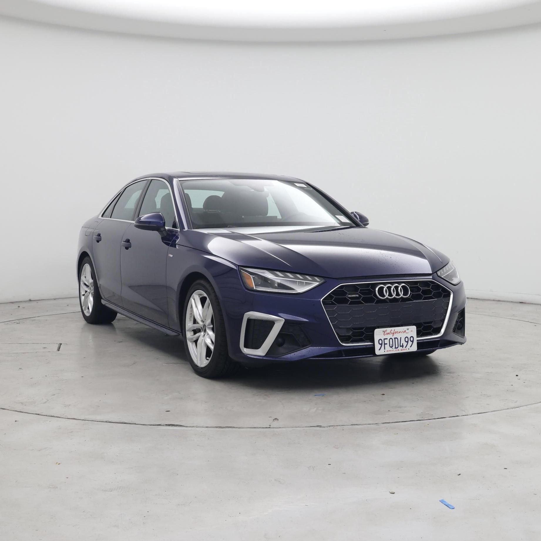 Blue 2023 Audi A4 Sedan All-Wheel Drive Automatic