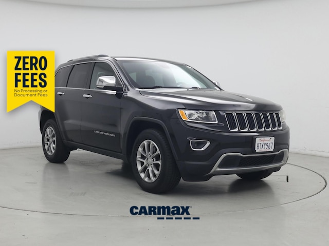 Black 2016 Jeep Grand Cherokee Limited SUV / Crossover 4X2 Automatic