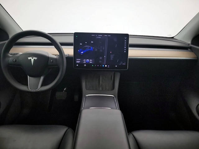 Blue 2022 Tesla Model Y Long Range AWD SUV / Crossover All-Wheel Drive Automatic