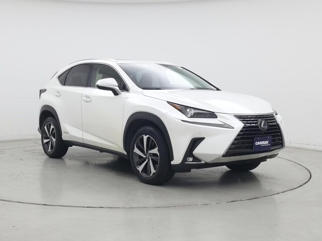 White 2020 Lexus NX Hybrid 300h AWD SUV / Crossover All-Wheel Drive Automatic