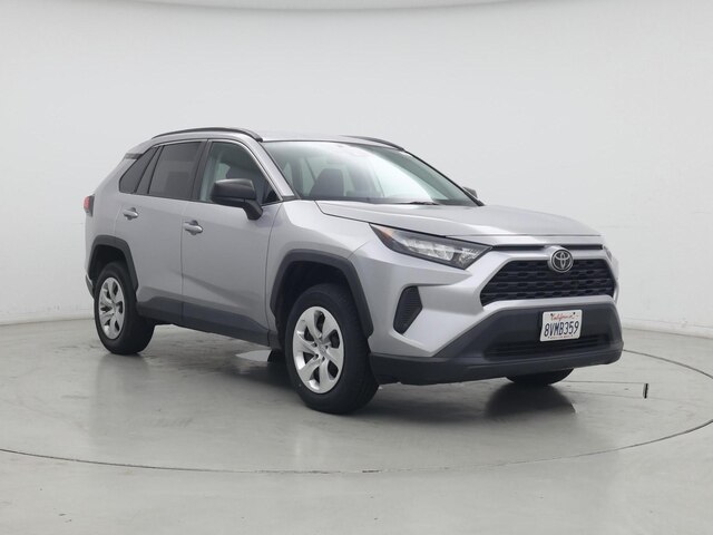 Silver 2021 Toyota RAV4 LE FWD SUV / Crossover Front-Wheel Drive Automatic