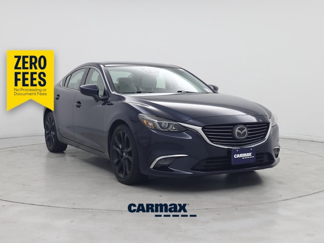 Blue 2016 Mazda MAZDA6 i Grand Touring Sedan Front-Wheel Drive Automatic