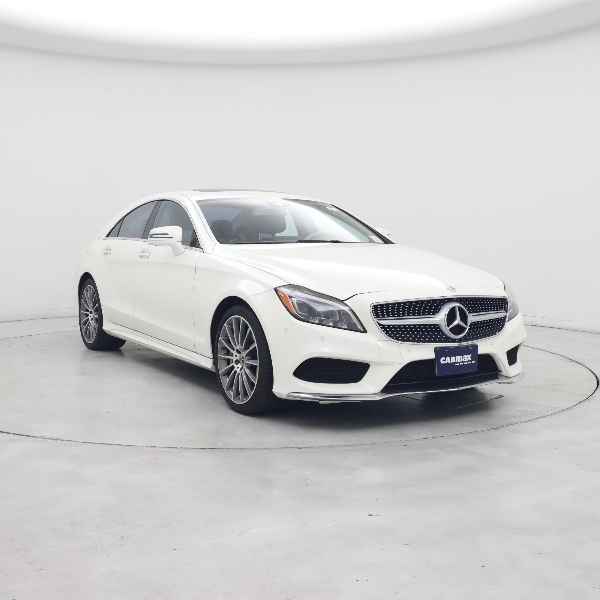 White 2018 Mercedes-Benz CLS 550 Sedan Rear-Wheel Drive Automatic