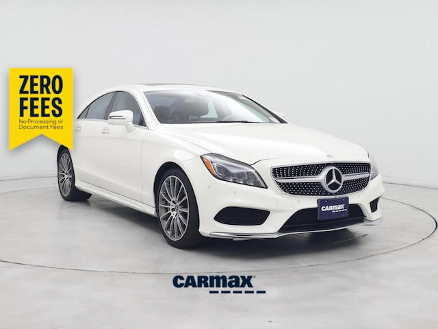 White 2018 Mercedes-Benz CLS 550 Sedan Rear-Wheel Drive Automatic
