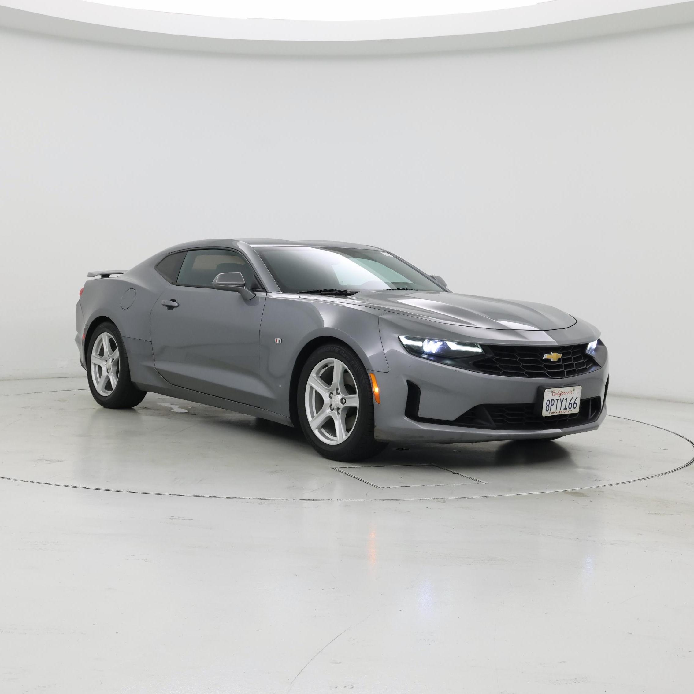 Silver 2020 Chevrolet Camaro 1LT Coupe RWD Coupe Rear-Wheel Drive Automatic