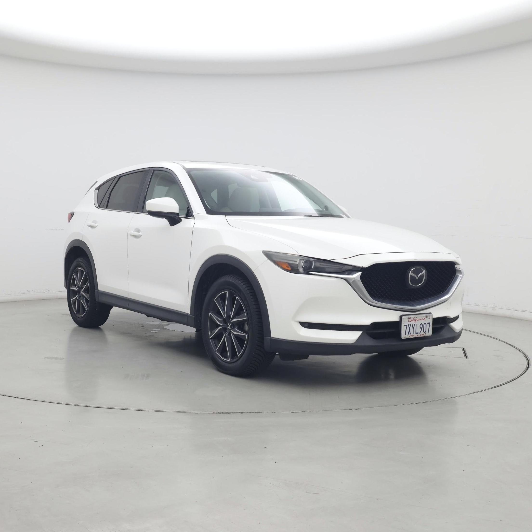 White 2017 Mazda CX-5 Grand Touring SUV / Crossover Front-Wheel Drive Automatic