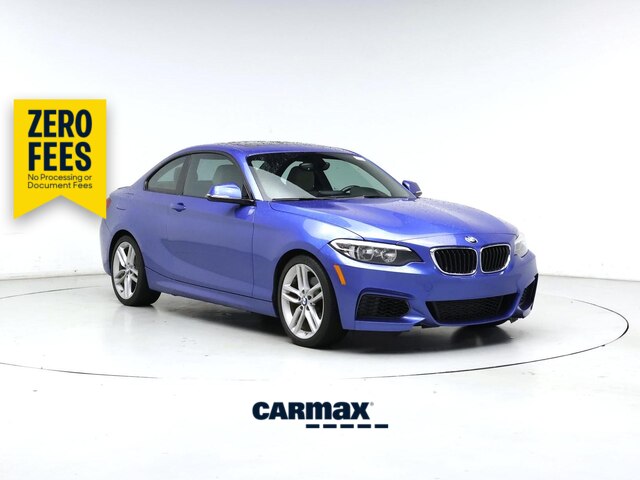 Blue 2016 BMW 2 Series Coupe Rear-Wheel Drive Manual